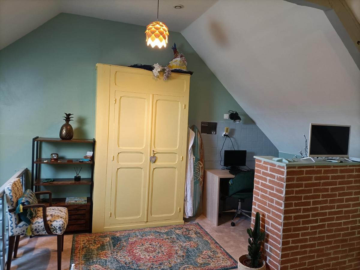 منزل الضيف Saint-Pierre-de-Plesguen  في Bienvenue المظهر الخارجي الصورة